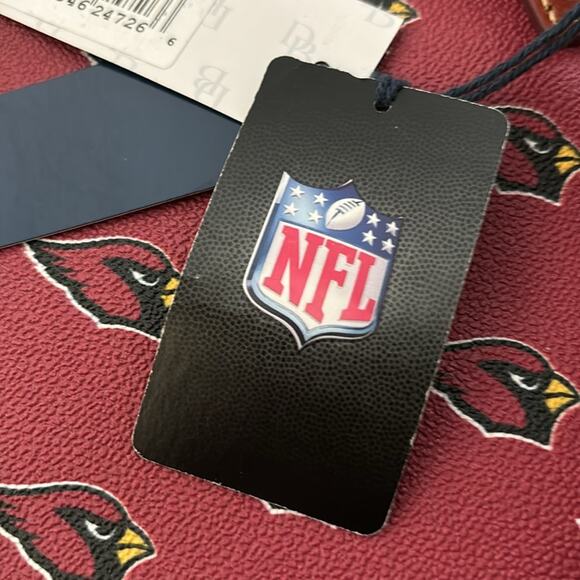 Dooney & Bourke Arizona Cardinals North South Top Zip Cross Body Bag - Picture 11 of 13